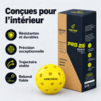 Balles de pickleball indoor Voltick Pro 26, boîte de 3 — vue 7