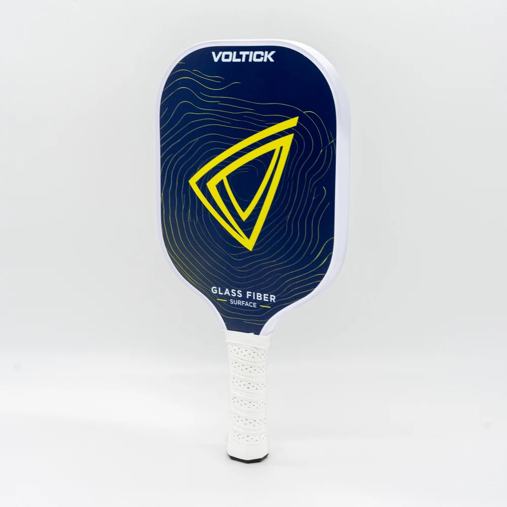 Raquette de pickleball Origin Voltick, coloris Bleu foncé & jaune — vue 3