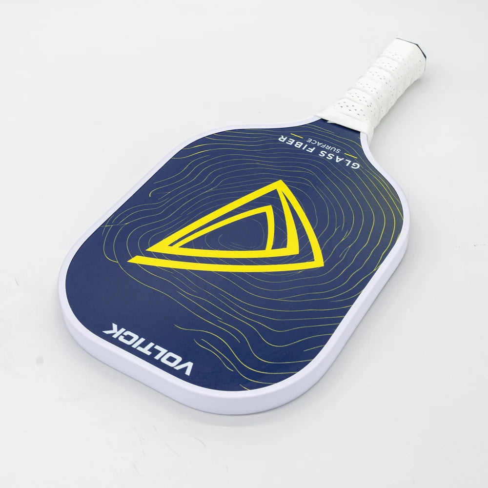 Raquette de pickleball Origin Voltick, coloris Bleu foncé & jaune — vue 7