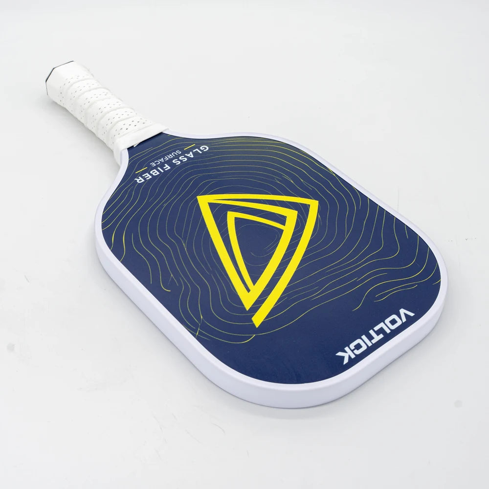 Raquette de pickleball Origin Voltick, coloris Bleu foncé & jaune — vue 8