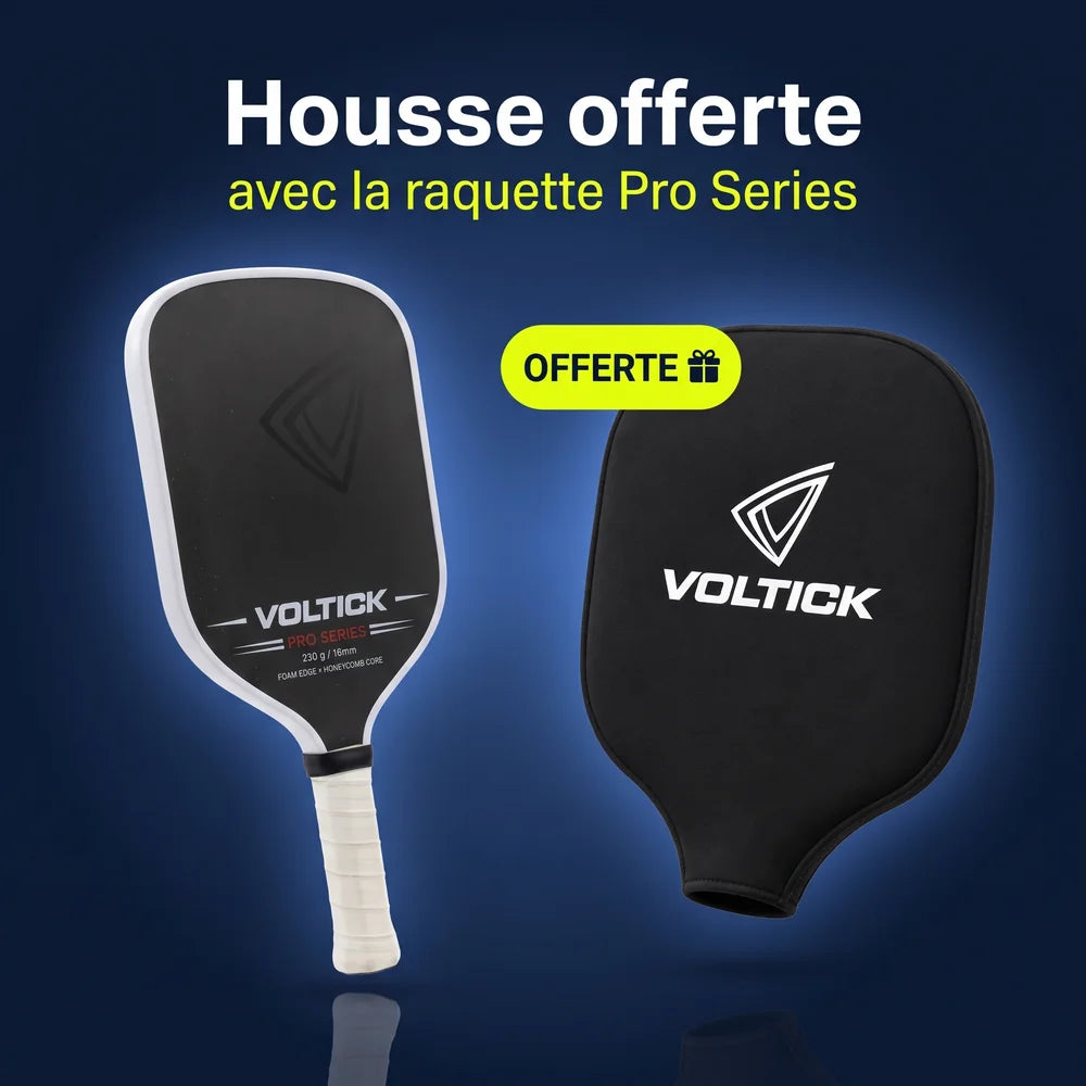 Housse de protection Voltick offerte avec la raquette Pro Series